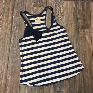 Hollister bow tank top